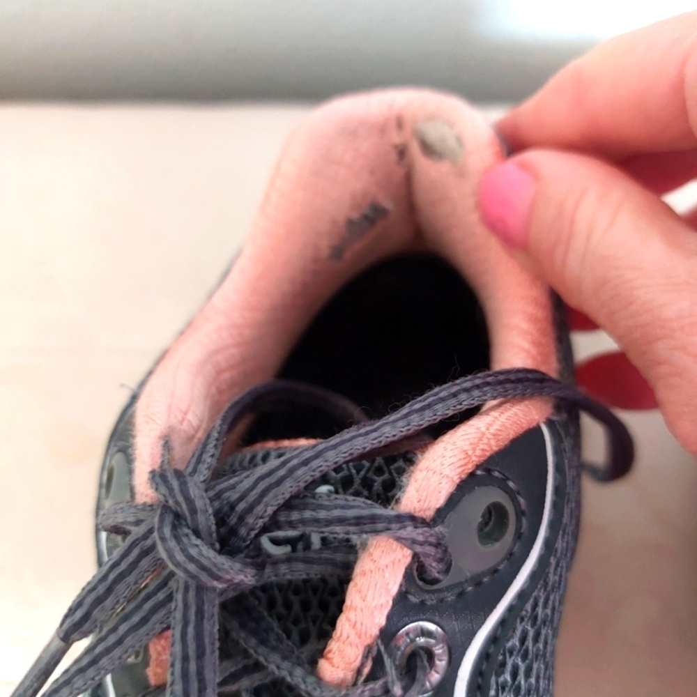 Gravity Defyer Gdefy Mighty Walk Athletic Walking Gravity Grey Peach sz.6.5 us - Picture 8 of 12